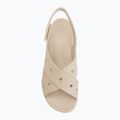 Damen-Sandalen Crocs Broklyn 4U Cross Strap frappe 5