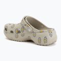 Schlappen Damen Crocs Classic Platform Floral meteor 4