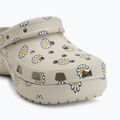 Schlappen Damen Crocs Classic Platform Floral meteor 8