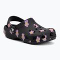 Schlappen Kinder Crocs Classic Flower black 2