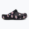 Schlappen Kinder Crocs Classic Flower black 3