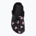 Schlappen Kinder Crocs Classic Flower black 6