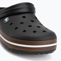 Badelatschen Crocs Crocband Gum black 8