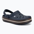 Badelatschen Crocs Crocband Gum navy 2