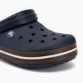 Badelatschen Crocs Crocband Gum navy 8