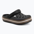 Kinder-Badelatschen Crocs Crocband Gum black