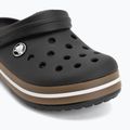 Kinder-Badelatschen Crocs Crocband Gum black 8