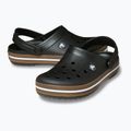 Kinder-Badelatschen Crocs Crocband Gum black 6
