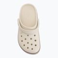 Kinder-Badelatschen Crocs Crocband Gum summit white 6