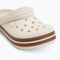 Kinder-Badelatschen Crocs Crocband Gum summit white 8