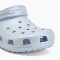Kinder-Flip-Flops Crocs Classic Pearl Shine blue frost 8