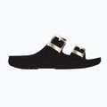 Damen-Pantoletten Crocs Saturday Metallic Buckle black 8