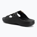 Damen-Pantoletten Crocs Saturday Metallic Buckle black 3