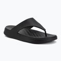 Damen Zehentrenner Crocs Getaway Triangle black
