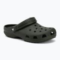 Badelatschen Crocs Classic army green