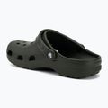 Badelatschen Crocs Classic army green 4