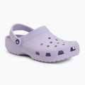 Badelatschen Crocs Classic purple halo 2