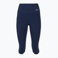 Damen Leggings Nike One High Waisted Capri midnight navy/weiß 8