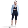 Damen Leggings Nike One High Waisted Capri midnight navy/weiß 2
