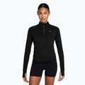 Nike Tempo Dri-Fit 1 / 4 Zip Damen Lauf Sweatshirt schwarz