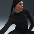 Damen-Lauf-Langarmshirt Nike Tempo Swoosh Run Dri-Fit 1/4-Zip black/white 4