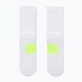 Socken Nike Running Midweight Crew white/volt/black 3