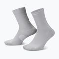 Socken Nike Running Midweight Crew light smoke grey/pure platinum/white
