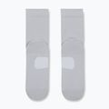 Socken Nike Running Midweight Crew light smoke grey/pure platinum/white 3