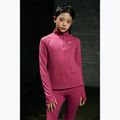 Kinder Trainings-Longsleeve Nike Dri-Fit 1/4 Zip sweet beet/white 11
