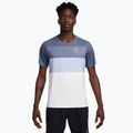 Nike Court Dri-Fit Advantage Herren-Tennisshirt in Indigo/Weiß