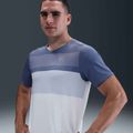 Nike Court Dri-Fit Advantage Herren-Tennisshirt in Indigo/Weiß 4