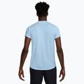 Herren Nike Court Dri-Fit Victory Tennisshirt celestinblau/schwarz 2