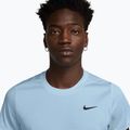 Herren Nike Court Dri-Fit Victory Tennisshirt celestinblau/schwarz 3