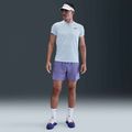 Herren Nike Court Dri-Fit Victory Tennisshirt celestinblau/schwarz 5