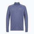 Herren Nike Stride 1/4 Zip Dri-Fit Welt Indigo Lauf Sweatshirt 7