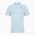 Herren-Tennisshirt Nike Court Dri-Fit Polo Solid celestine blau / schwarz 7