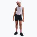 Nike Pro Dri-Fit 5" Kinder-Shorts schwarz/med soft pink/weiß 2