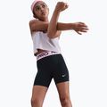 Nike Pro Dri-Fit 5" Kinder-Shorts schwarz/med soft pink/weiß 4