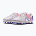 Kinder-Fußballschuhe Nike United Tiempo Legend 10 Academy Jr FG/MG Vast Grey/Racer Blue 3