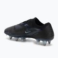 Herren Nike Phantom 6 Low Elite SG-Pro Fußballschuhe schwarz/schwarz 3