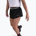 Kindershorts Nike Pro Dri-Fit 2in1 black/black/white 4