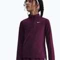 Training-Longsleeve Kinder Nike Dri-Fit 1/4 Zip bordeaux/white 4