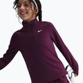 Training-Longsleeve Kinder Nike Dri-Fit 1/4 Zip bordeaux/white 6