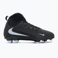 Nike Phantom 6 High Club FG/MG schwarz/schwarz Kinder Fußballschuhe 2