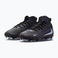 Nike Phantom 6 High Club FG/MG schwarz/schwarz Kinder Fußballschuhe 10