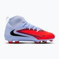 Nike Phantom 6 High Club FG/MG Kinder-Fußballschuhe royal tint/bright crimson 8