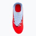 Nike Phantom 6 High Club FG/MG Kinder-Fußballschuhe royal tint/bright crimson 5