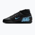 Kinder Fußballschuhe Nike Mercurial Superfly 10 Club schwarz/eisblau 9