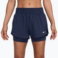 Damen-Laufshorts Nike One Dri-FIT 2IN1 midnight navy/white