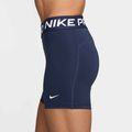 Damen-Trainingsshorts Nike Pro 365 5" midnight navy/weiß 3